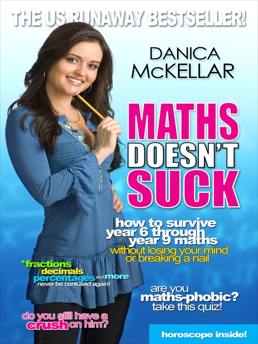 Maths Doesn't Suck (eBook): How to survive year 6 through year 9 maths without losing your mind or breaking a nail